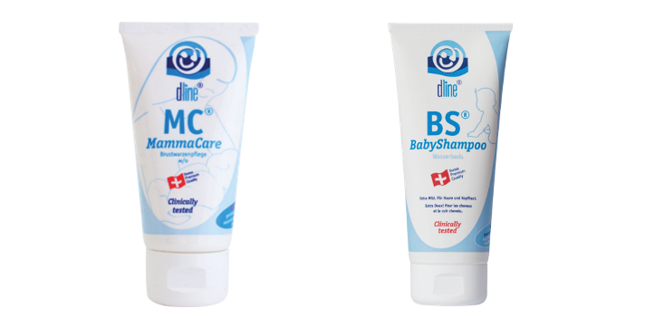 Babys und Mamas shampoo